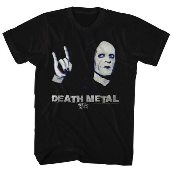 Other - Bill And Ted Death Metal Black Adult T Shirt